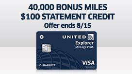 The closest comparison to the united explorer card is the chase sapphire preferred card, which also has a $95 annual fee, albeit not waived the first year. MileagePlus Credit Cards