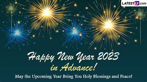 Happy New Year 2023 In Advance Wishes Quotes And Greetings Send