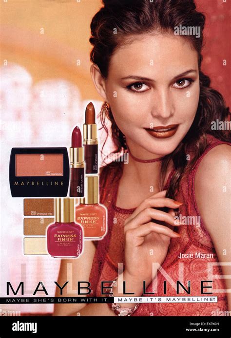 2000s Uk Maybelline Magazine Advert Hi Res Stock Photography And Images