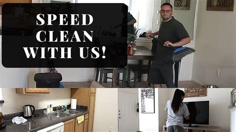 clean with me husband and wife edition cleaning motivation youtube