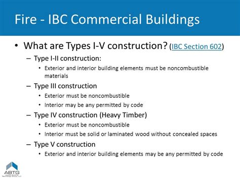 Fireproofing And Construction Types Specialty Trades