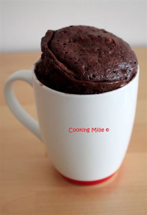 Mug Cake Chocolat Coeur Coulant Cooking Milie