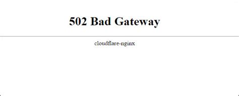 502 Server Error Cloudflare Ausfall Blockiert Zahlreiche Webseiten