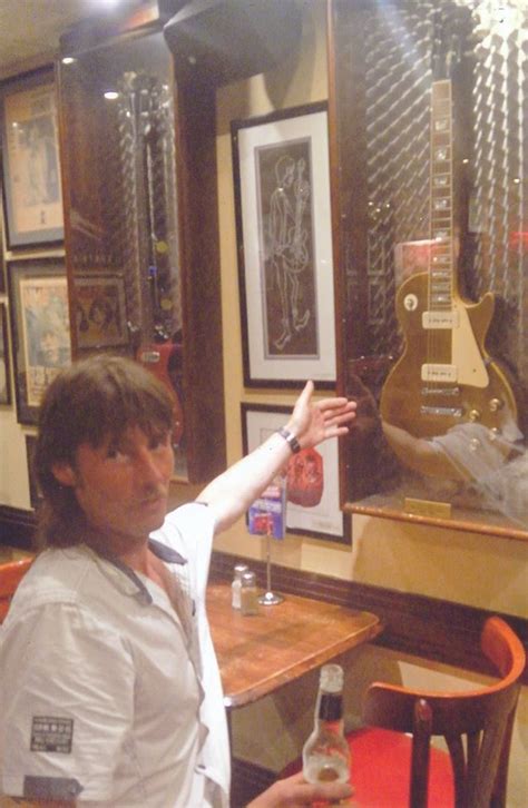 This Is Brian Jones Les Paul Guitar He Used In And Wyman Kept The Guitar Which Is Now