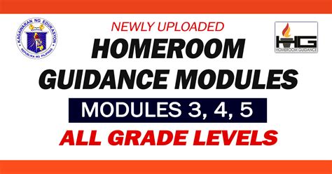 Homeroom Guidance Modules Newly Uploaded Deped Click