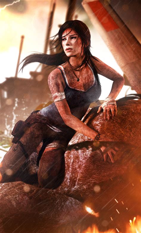 1280x2120 Lara Croft 4K Tomb Raider iPhone 6 plus Wallpaper, HD Games ...