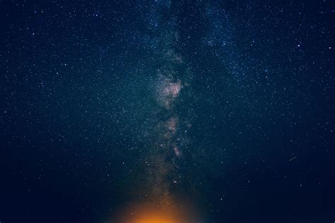 Wallpaper Starry Sky Stars Milky Way Hd Widescreen