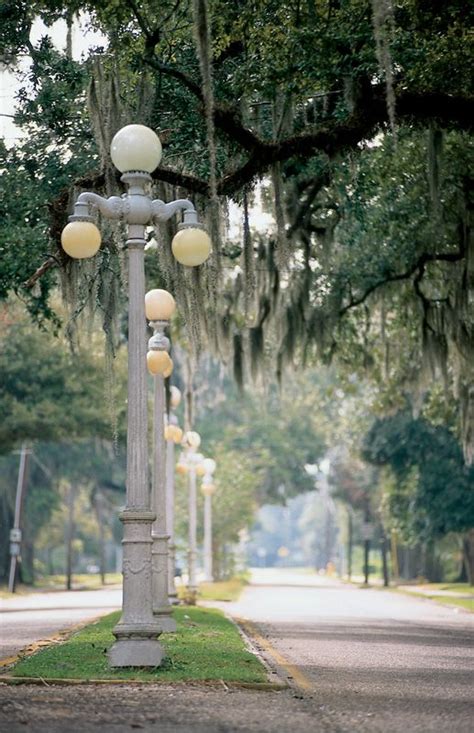 Franklin La Main Street Franklin Louisiana Lamp Post New Orleans