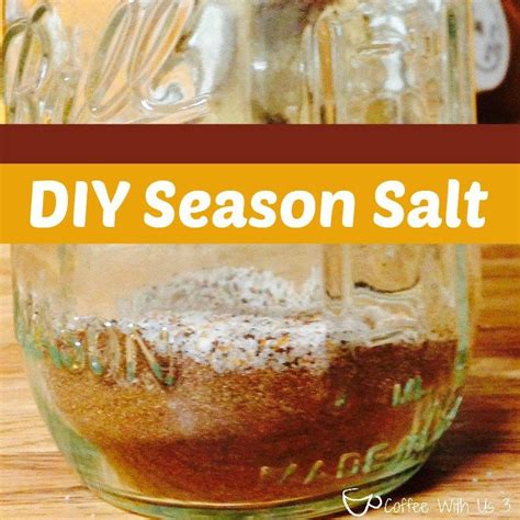 You will not find a diet anything on those pages. DIY Season Salt (With images) | Homemade spices, Seasoning ...