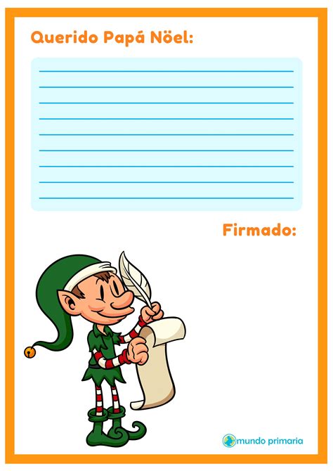 A carta desta criança que sabe que não teve um comportamento tão bom assim. Carta con el duende de Santa Claus para imprimir.