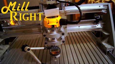 Measuring Repeatability In All Axis On Millright Cnc Power Route Youtube