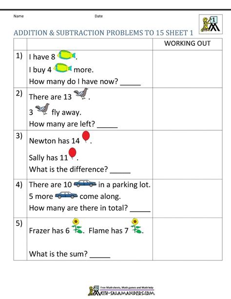 Mixed Numbers In Words Worksheets