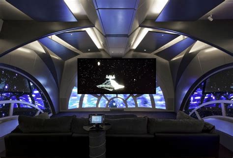 A Fantastic Star Wars Themed Cinema For A Private Client In Bath Based