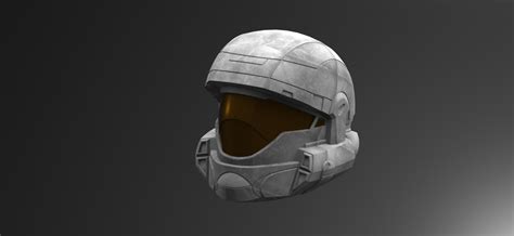Halo Odst Helmet 3d Cad Model Library Grabcad