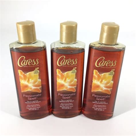 Caress Body Wash Passionate Spell 12 Oz Lot Of 3 Passionfruit