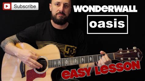 How To Play Oasis Wonderwall Easy Beginners Lesson Youtube