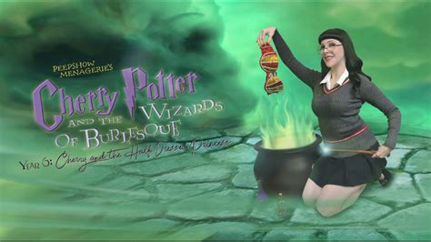 Teaser For Peepshow Menageries Cherry Potter And The Wizards Of