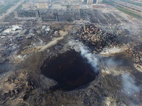 Immense Power Of Tianjin Explosion Revealed In Devastating Pictures