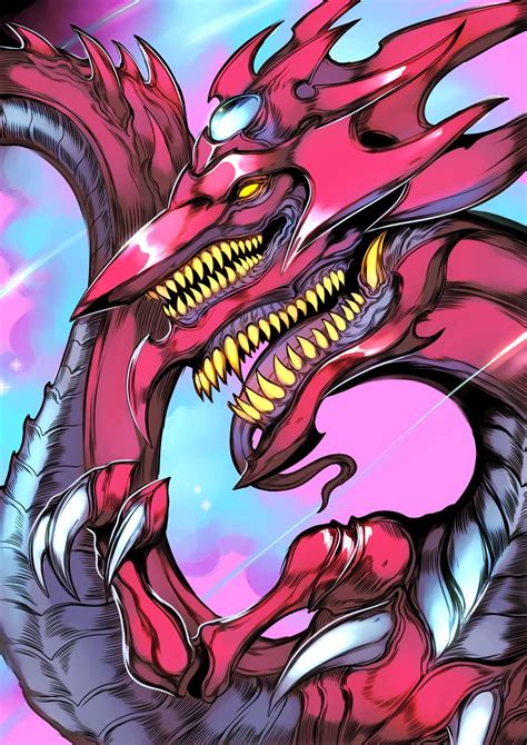 Slifer El Dragón Celestial Yugioh Yugioh Monsters Yugioh Dragons Anime Art