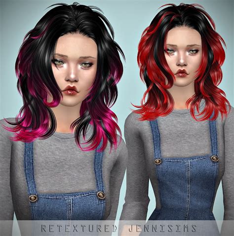 Downloads Sims 4 Newsea Emma Swan Hair Retexture Jennisims Vrogue