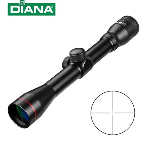 Diana X Riflescope One Tube Glass Double Crosshair Reticle Optical Sight Tactical Rifle Scope