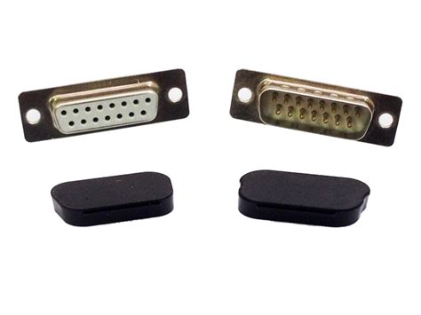 Set Of Two DSUB Pins Connectors Plug And Socket ALEWINGS