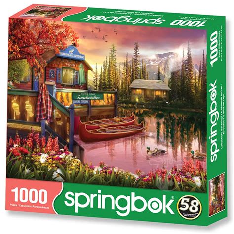 Springbok Lakeshore Serenity Puzzle 1000pcs Puzzles Canada