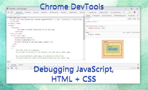 Learn Chrome Devtools Quick Guide To Debugging Javascript Html And Css