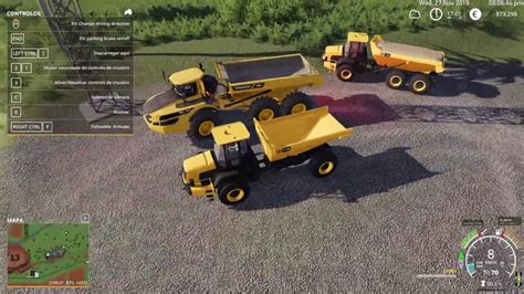 FS Mining Construction Economy Map JCB Dumpers Pack First Test YouTube