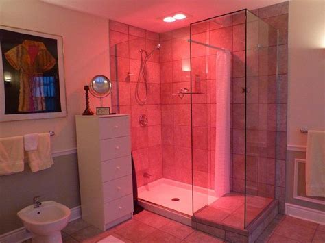 beautiful red bathroom heat lamp pictures