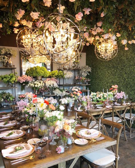 hidden garden flowers secret dinner party series be inspired pr dinner party table wedding
