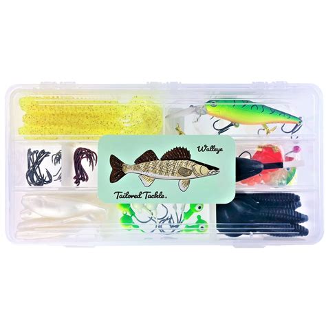Walleye Fishing Tackle Kit For Beginners Tailored Tackle