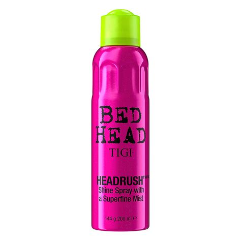 Tigi Bed Head Headrush Shine Spray With Superfine Mist 200ml Perfumes