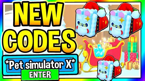 Pet Simulator X Winter Codes Update All New Roblox Pet Simulator X