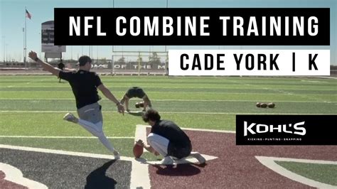 Consecutive Field Goals Nfl Combine Prep Cade York Youtube