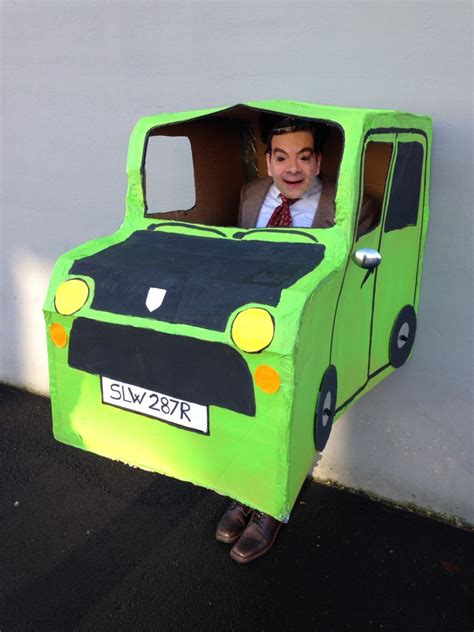 Mr Bean Costume And Car Mr Bean Diy Party Fun