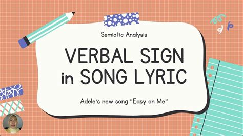 Verbal Sign Semiotics In Song Lyrics Khairunnisa Youtube