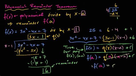 Maths Polynomials Part 10 Remainder Theorem Proof Cbse Class 9 Mathematics Ix Youtube