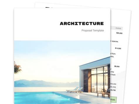 Free Architecture Proposal Template Proposable