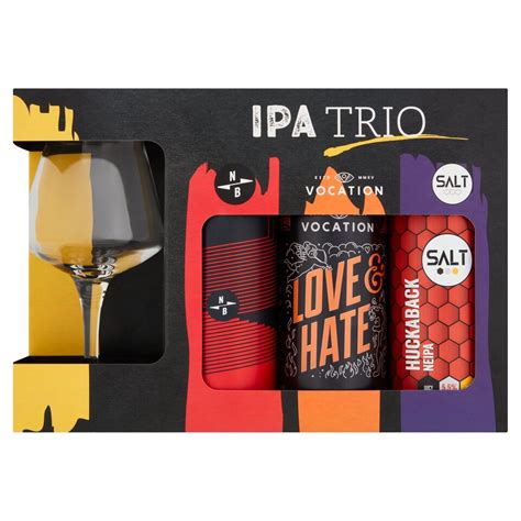 Ipa Trio Craft Beer And Teku Glass T Set Tesco Groceries