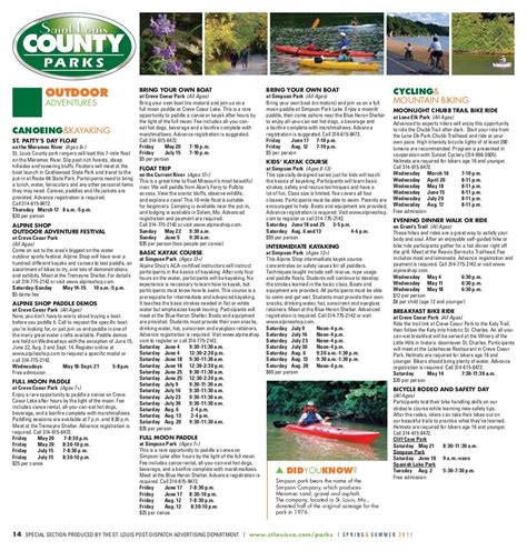 St Louis County Parks 2011 Activity Guide