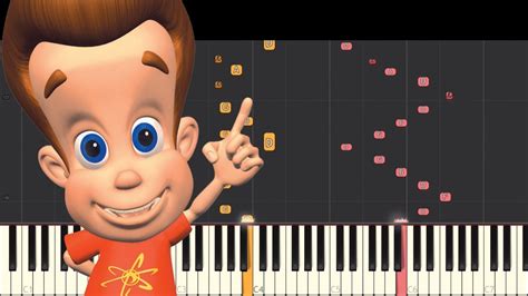 Impossible Remix Jimmy Neutron Theme Song Piano Cover Youtube
