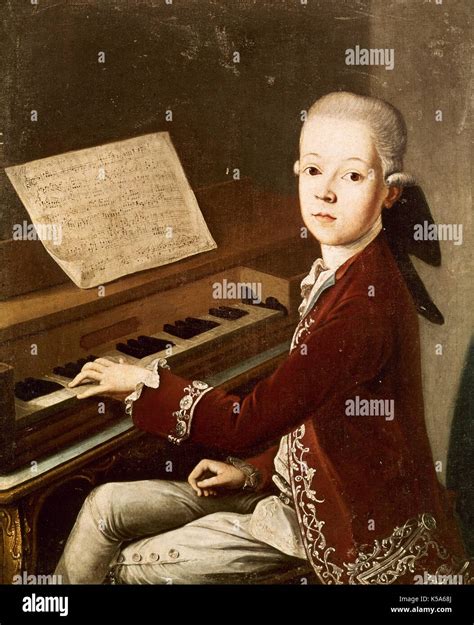 Wolfgang Amadeus Mozart Portrait Fotografías E Imágenes De Alta