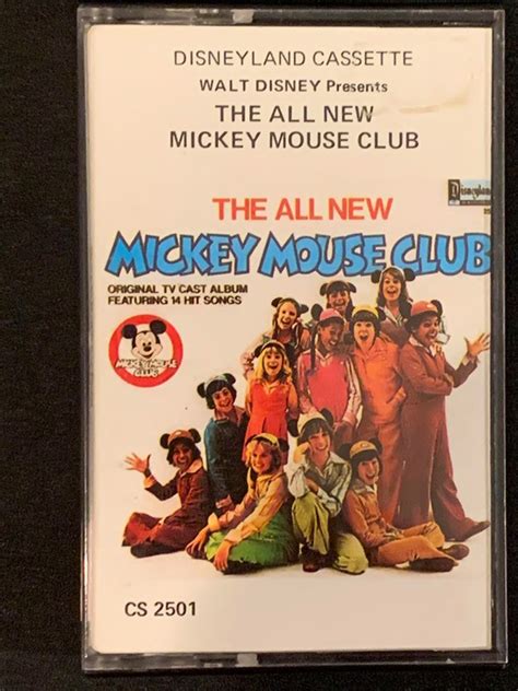 Mickey Mouse Club The All New Mickey Mouse Club 1977 Cassette