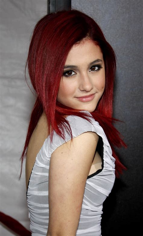 Ariana Grande Red Hair