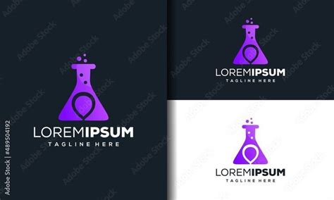 Pin Lab Logo Design Template Logo Design Template Lab Logo Logo Design