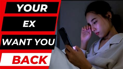 5 Signs Your Ex Wants You Back Youtube