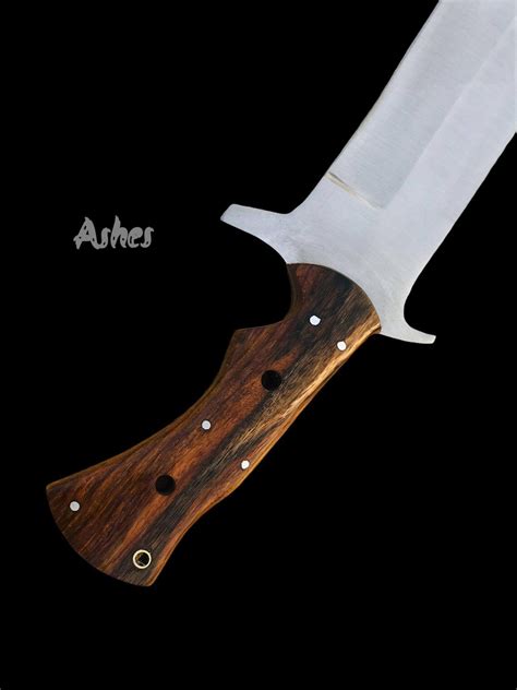 Custom Handmade Bowie Knife With Unique Knife Etsy