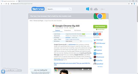 Here's how to find out what version you're running and how to upgrade. Google Chrome Portable (64-bit) Download (2020 Latest) for ...