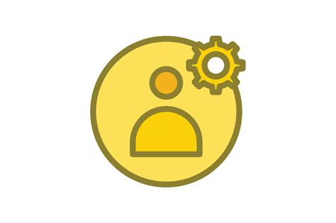Yellow User Icon Graphic By Ahlangraphic · Creative Fabrica